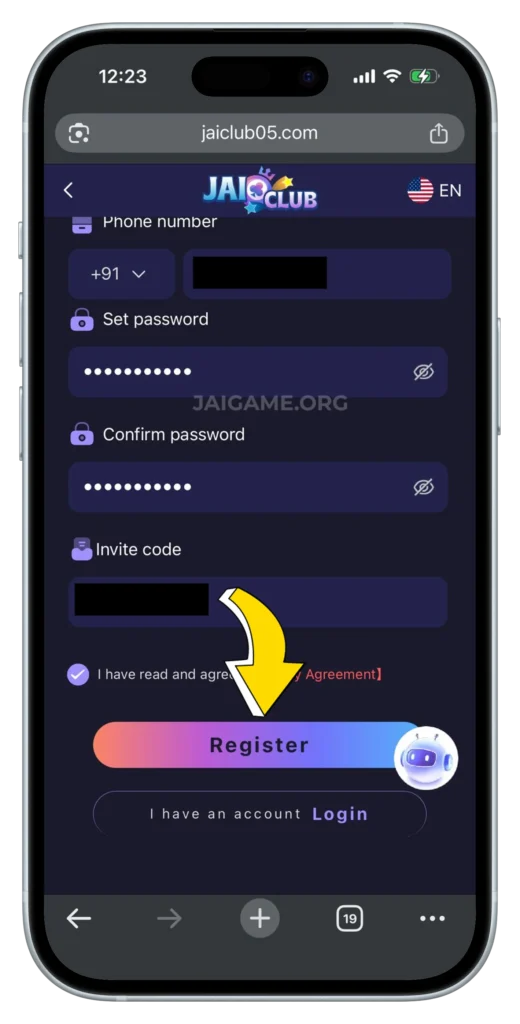 JAICLUB-REGISTER