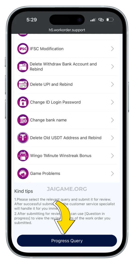 jaiclub-customer-service-page